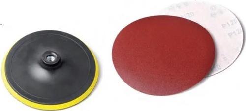 Cırtlı Disk Altı 115mm - Yedek Zımparalı