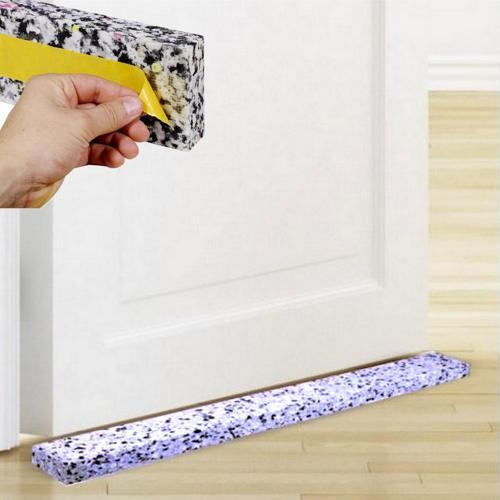 2 Adet Birden Kapı Altı İzolasyon Süngeri Kapı Altı Eşik Süngeri Rüzgar Önleyici Sünger