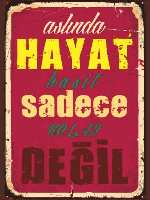 Aşk İki Kişilik Bir Devrimdir | Retro Aşk Tablosu