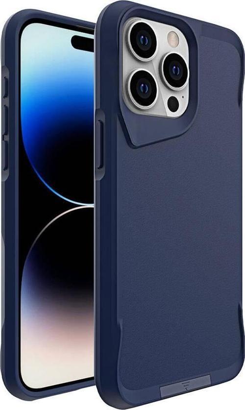 Apple iPhone 15 Pro Kılıf Zore Airbag Kenarlı T-Max Mat Standlı Kapak