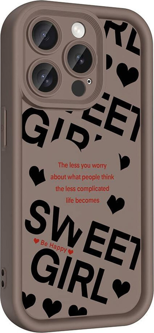 Apple iPhone 15 Pro Kılıf Kamera Korumalı Baskılı Arka Yüzey Zore Klas Kapak