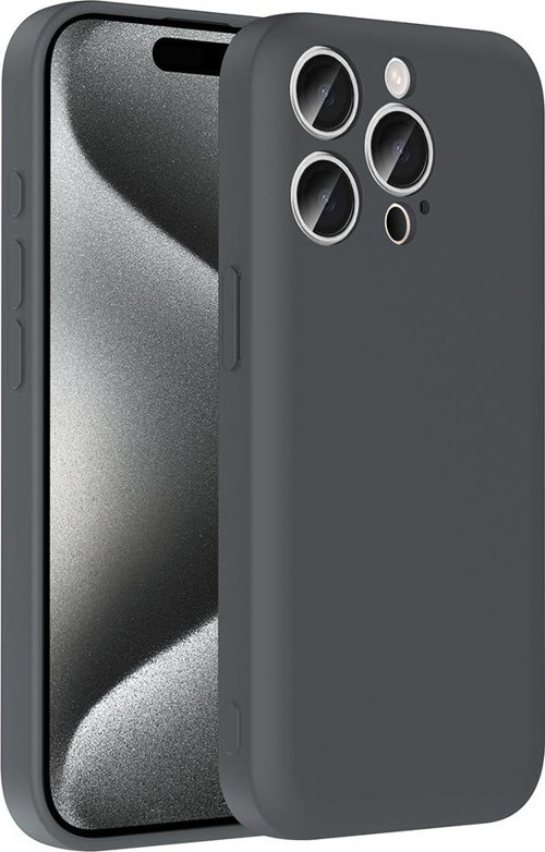 Apple iPhone 15 Pro Max Kılıf Kamera Korumalı Kartlık Hazneli Zore Vitra Kapak