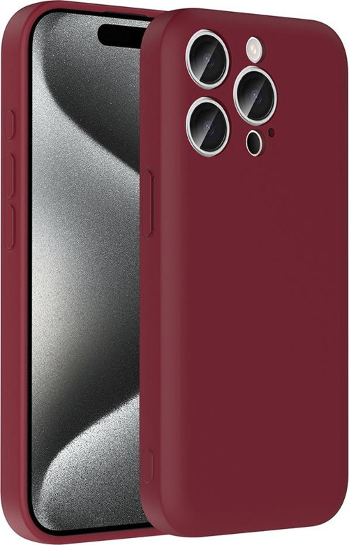 Apple iPhone 15 Pro Max Kılıf Kamera Korumalı Kartlık Hazneli Zore Vitra Kapak