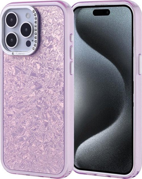 Apple iPhone 15 Pro Max Kılıf Taşlı Tasarımlı Zore Kapi Kapak