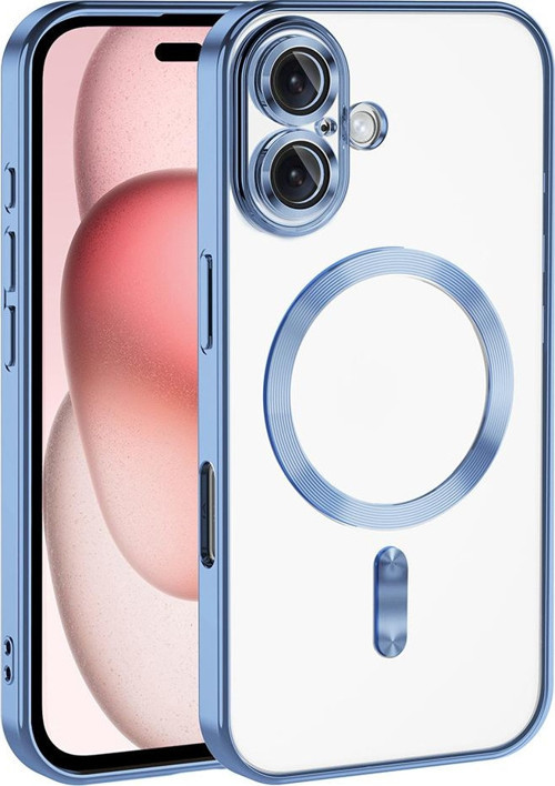 Apple iPhone 16 Kılıf Kamera Korumalı M-safe Wireless Şarj Özellikli Zore Demre Kapak