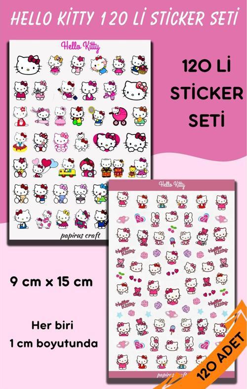 Hello Kitty 47 Li Sticker Çıkartma