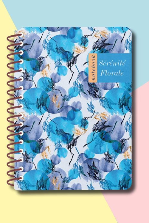 A5 Spiralli Okul Defteri | 80 Yaprak | Krem Kağıt | Karton Kapak | Spiralli