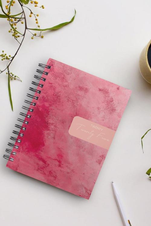 A5 Spiralli Süresiz Planlayıcı Ajanda-12 Aylık-Rengarenk