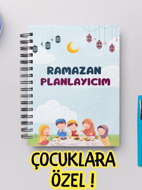 Ramazan Planlayıcısı (Çocuklar Için ) , Bol Stickerlı , 2025 Ramazan Ajandası