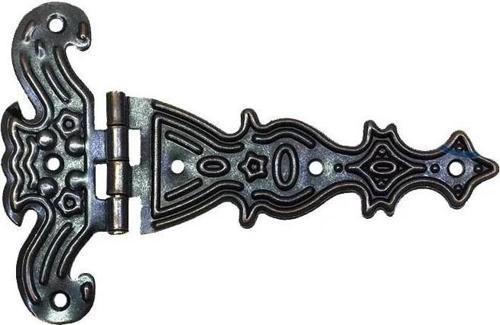 Dekoratif, Sac Tek Kuyruklu Menteşe - 69x102 Mm, Büyük, Eskitme, 100 Adet