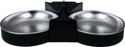 Qq Serisi Otomatik Mama Kapları İle Uyumlu - İkili Seperatör + Mama Kabı + Çelik Kase Set