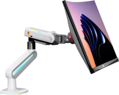 Nb Ergonomic E6-Gaming, 32-60İnch 20 Kg Rgb Aydinlatmali , Oyuncu Monitör Standı Beyaz