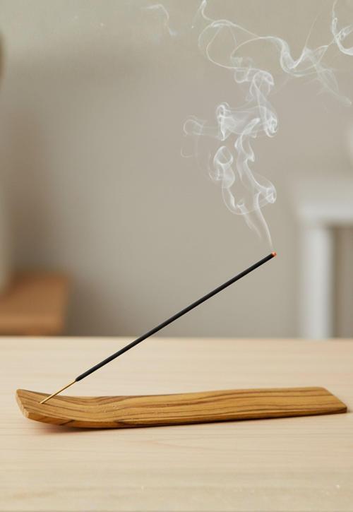 - Okay 5711 7579 El Yapımı Doğal Ahşap Kayık Tütsü Tahtası - 20'li Tütsü Hediyeli