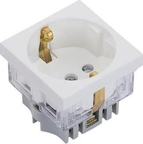 45X45 Mm Şebeke Pri̇z Beyaz 2008