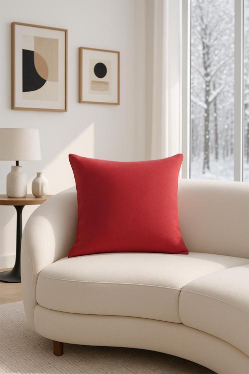 Nadia Kırlent Kılıfı Kırmızı V1 50x50