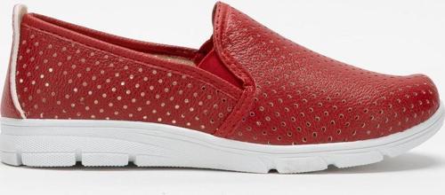 Kadın Babet Rahat Hafif Ayakkabı KIRMIZI