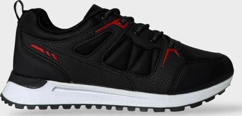 Erkek 4 Mevsim Rahat Comfort Spor Ayakkkabı SİYAH - BEYAZ