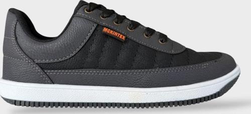 Erkek Ortopedik Günlük Yürüyüş Rahat Spor Ayakkabı  FÜME SİYAH