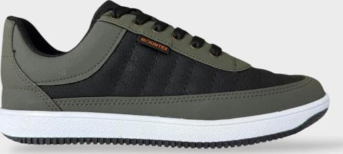 Erkek Ortopedik Günlük Yürüyüş Rahat Spor Ayakkabı HAKİ - SİYAH