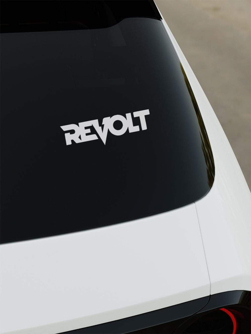 Revolt Sticker - Beyaz - Beyaz