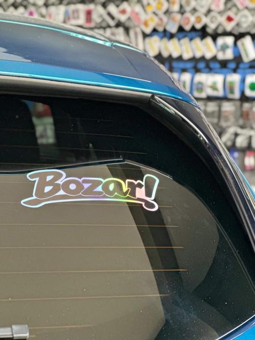 Bozar Hologram Sticker