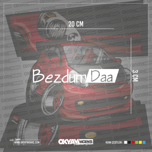 Bezdum Daa Sticker - Hologram