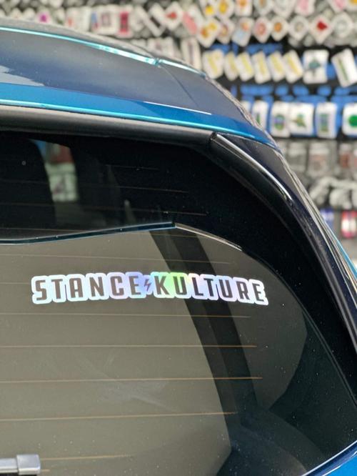 Stance Kulture Hologram Sticker