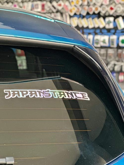 Japan Stance Hologram Sticker