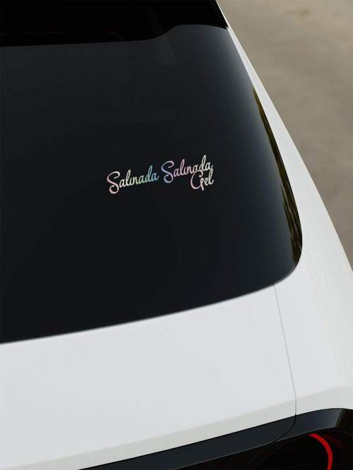 Salınada Salınada Gel Sticker - Hologram - Hologram
