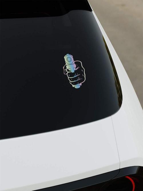 Weapon Sticker - Hologram - Hologram