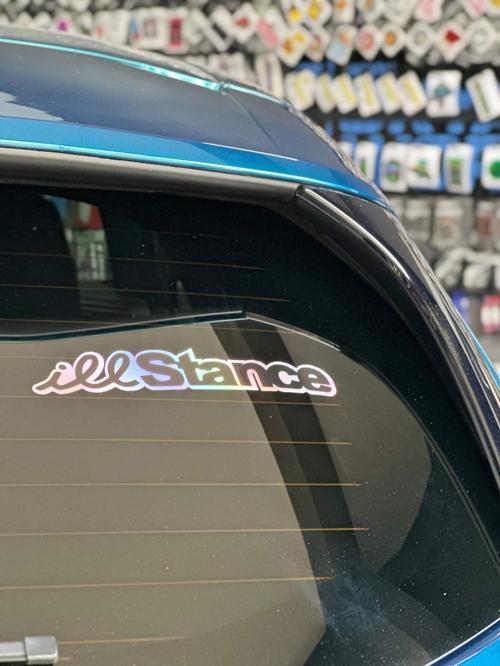 İll Stance Hologram Sticker