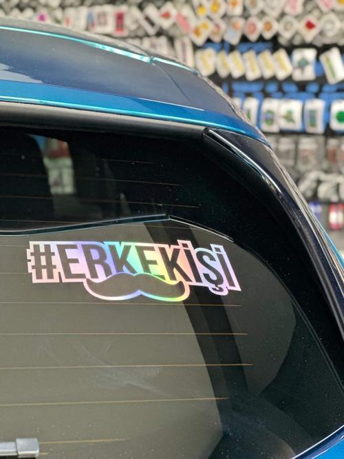 Erkekişi Hologram Sticker