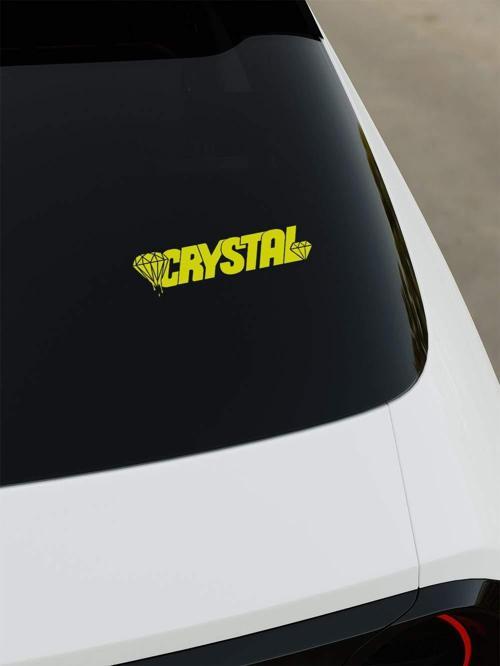 Crystal Sticker - Sarı - Sarı