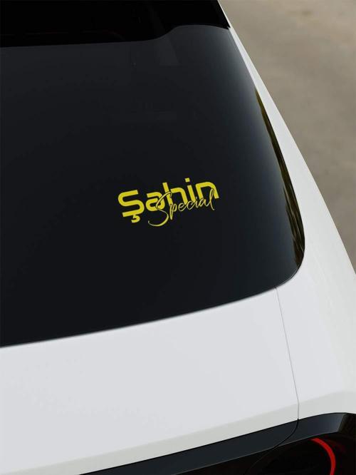 Şahin Special Sticker - Sarı - Sarı