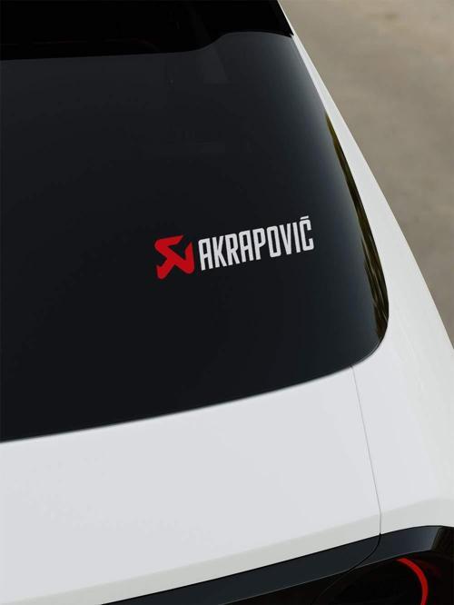 Akrapovic Sticker - Hologram