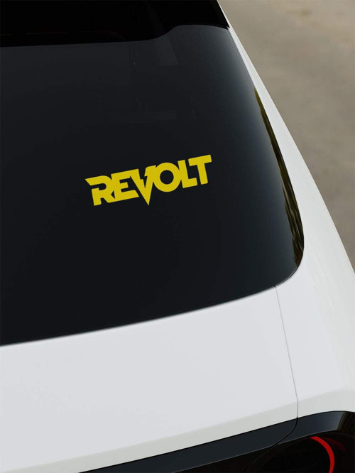 Revolt Sticker - Sarı - Sarı