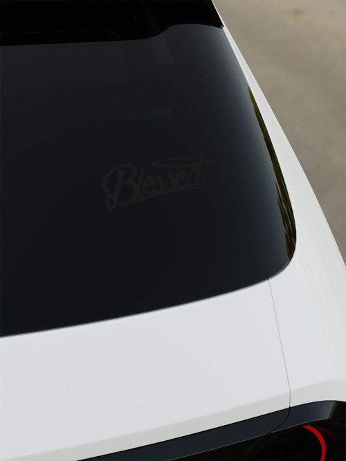 Blessed Sticker - Siyah - Siyah