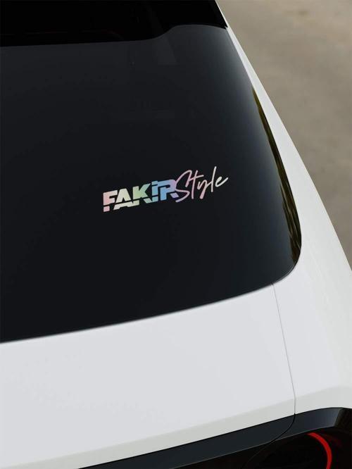 Fakir Style Sticker - Hologram - Hologram