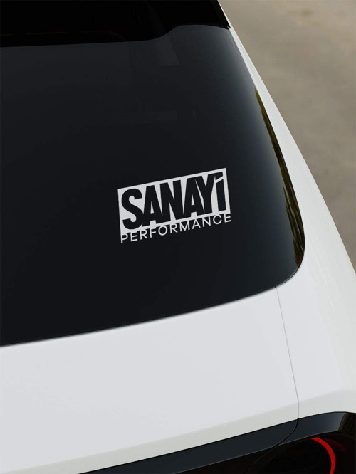 Sanayi Performance Sticker - Siyah