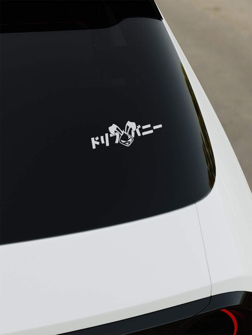 Rabbit Japan Sticker - Kırmızı