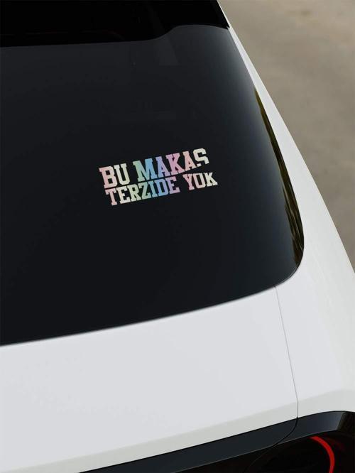 Bu Makas Terzide Yok Sticker - Hologram - Hologram