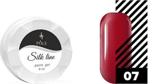 Jel boya & Nail art/dizayn Silk line 07 kırmızı 6 ml. Örümcek ağı
