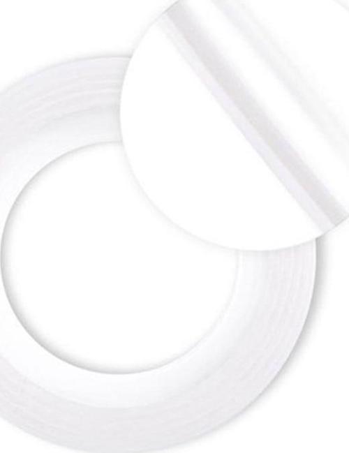 Nail art Yapışkan şerit 1metre Beyaz geniş