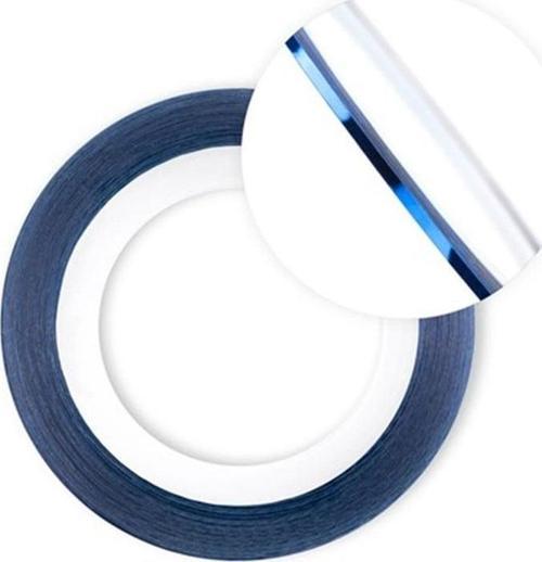 Nail art Yapışkan şerit 1metre Lacivert ince