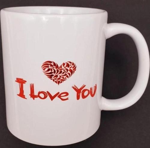 I Love You Baskılı Bardak