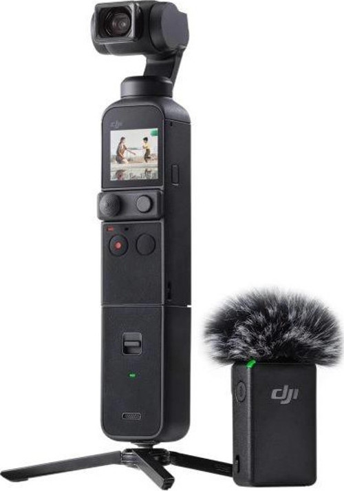 DJI Pocket 2 Creator Combo 3 Eksenli Gimbal Sabitleyici 4K Kamera