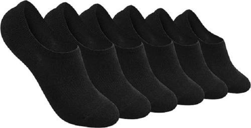 6'Lı Kadın / Erkek Sneakers Kısa Görünmez Pamuk Çorap