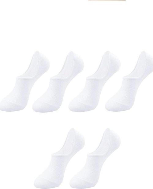 6 Çift Erkek Görünmez Kısa Sneakers Pamuk Bilek Babet Çorap