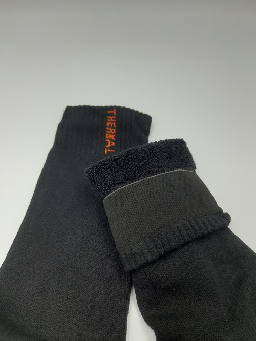 3 Çift Termal Yünlü Havlu Çorap -30 Dereceye Dayanıklı Koku Yapmaz Sıcak Tutar