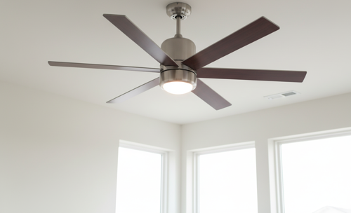 Dekoratif Tavan Vantilatör - 60W – 48" Metal– KCF285 - Beyaz